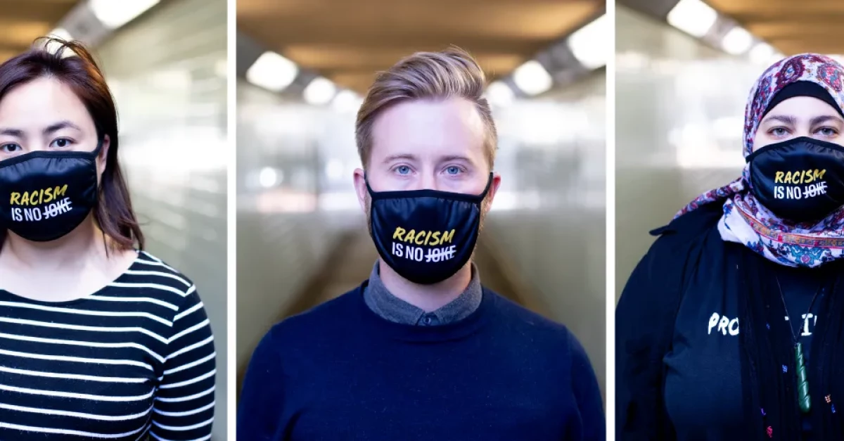 Anti Racism Mask New Zealand's first Anti Racism campaign reaches more than 2 million people