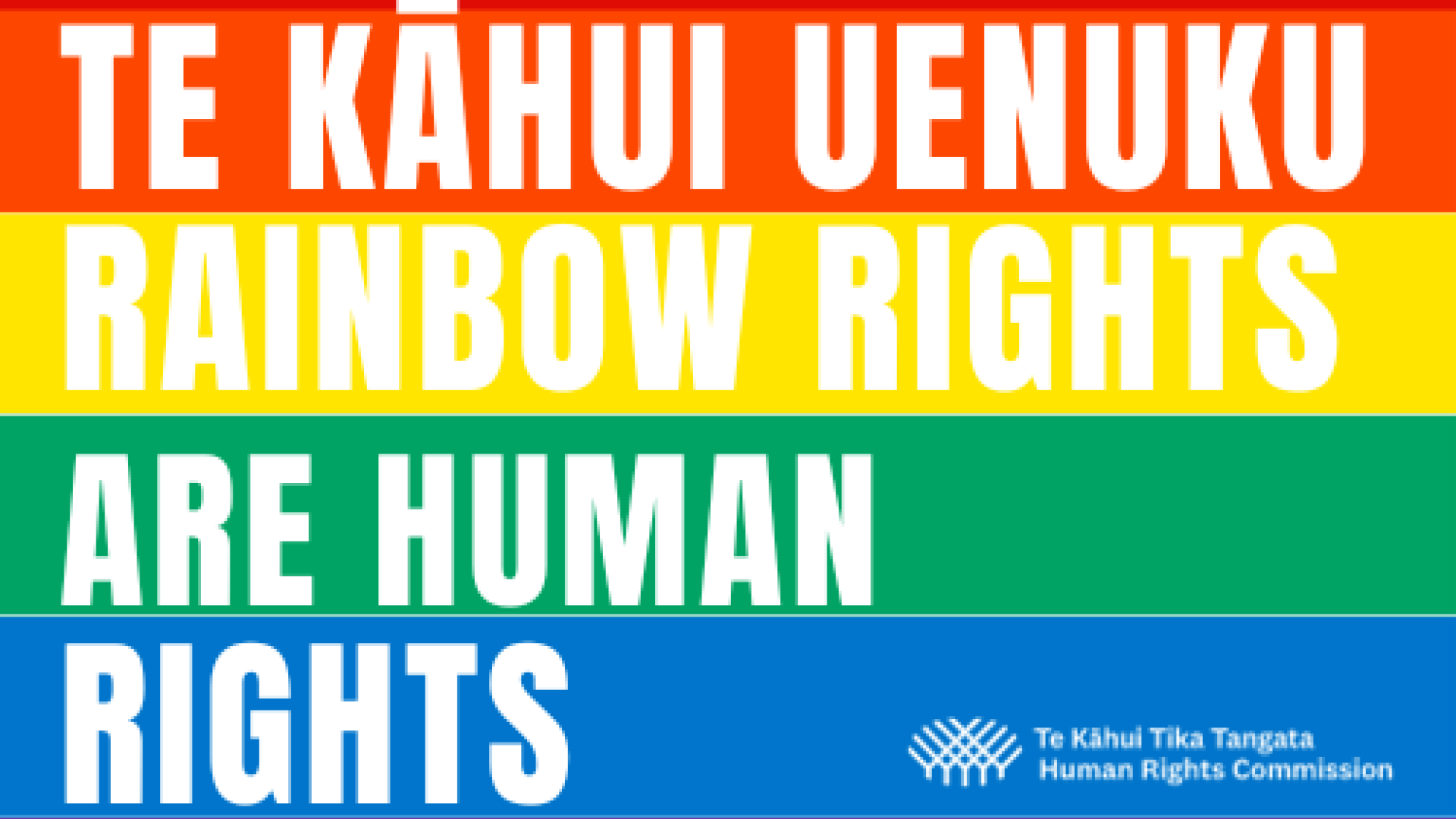 Te Kāhui Uenuku Rainbow Rights are Human Rights Conference